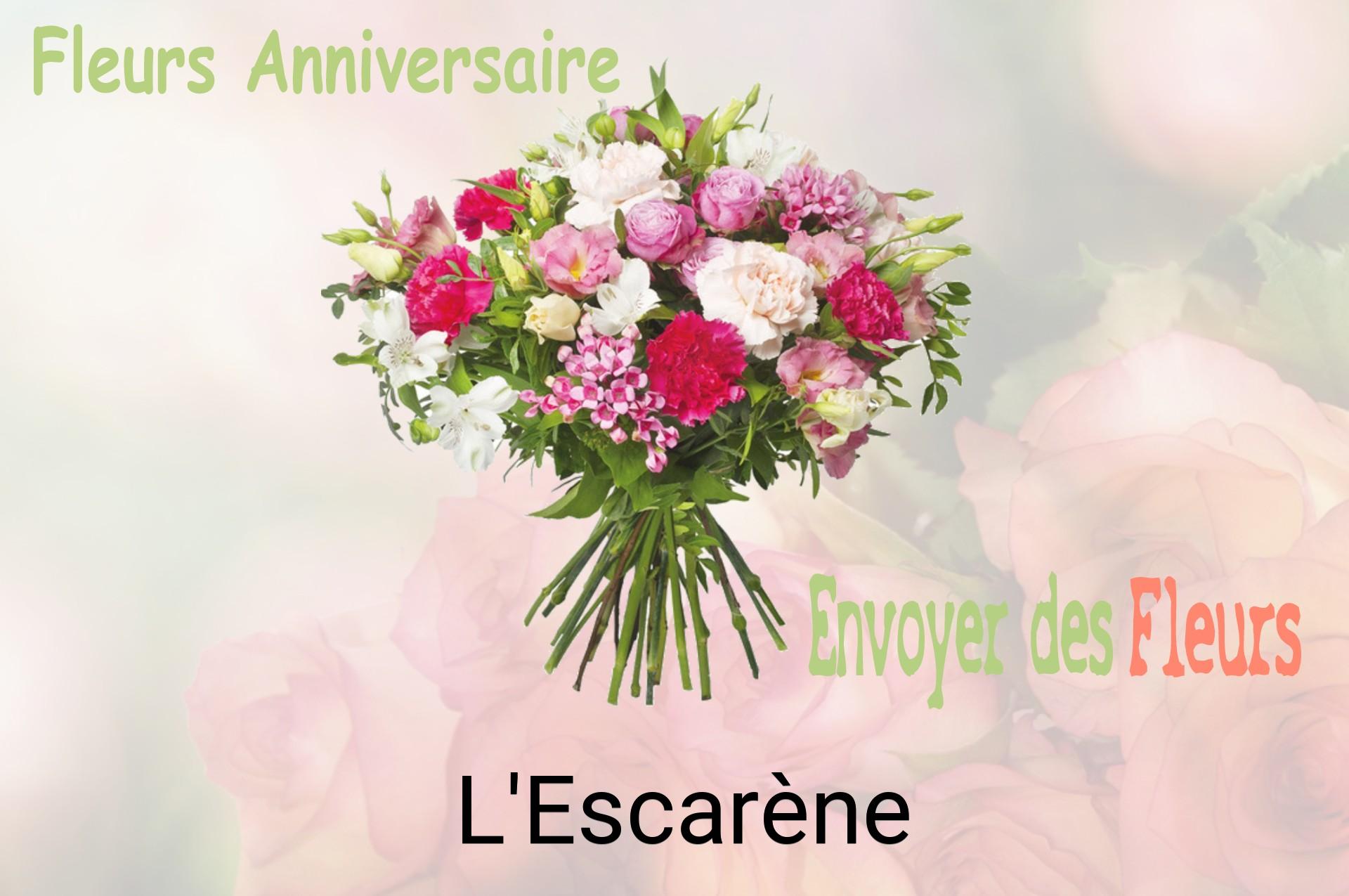 Bouquet de fleurs d’anniversaire livré à L'Escarène