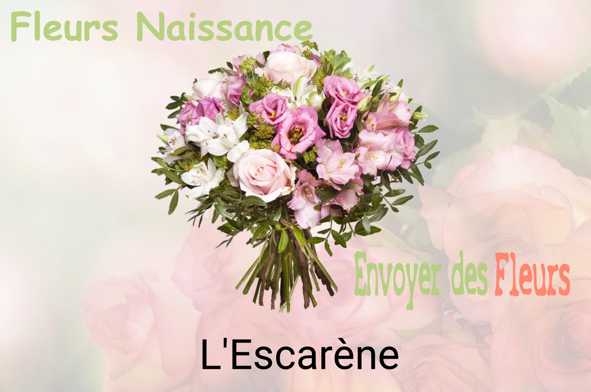 Bouquet de fleurs de naissance livré à L'Escarène